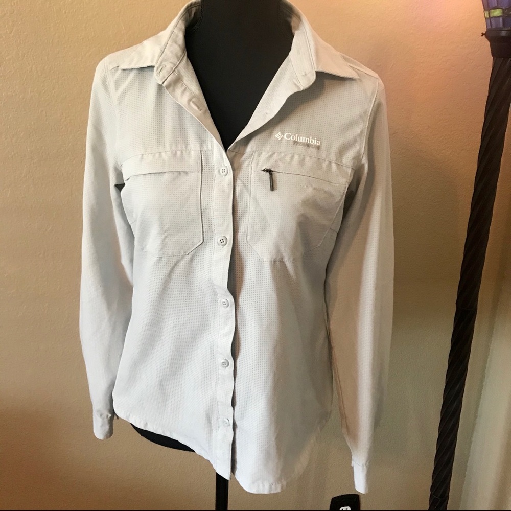 Columbia Titanium Long Sleeved hiking shirt, XS!